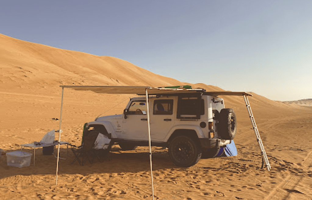 Camping on your own in The Omani&nbsp;desert